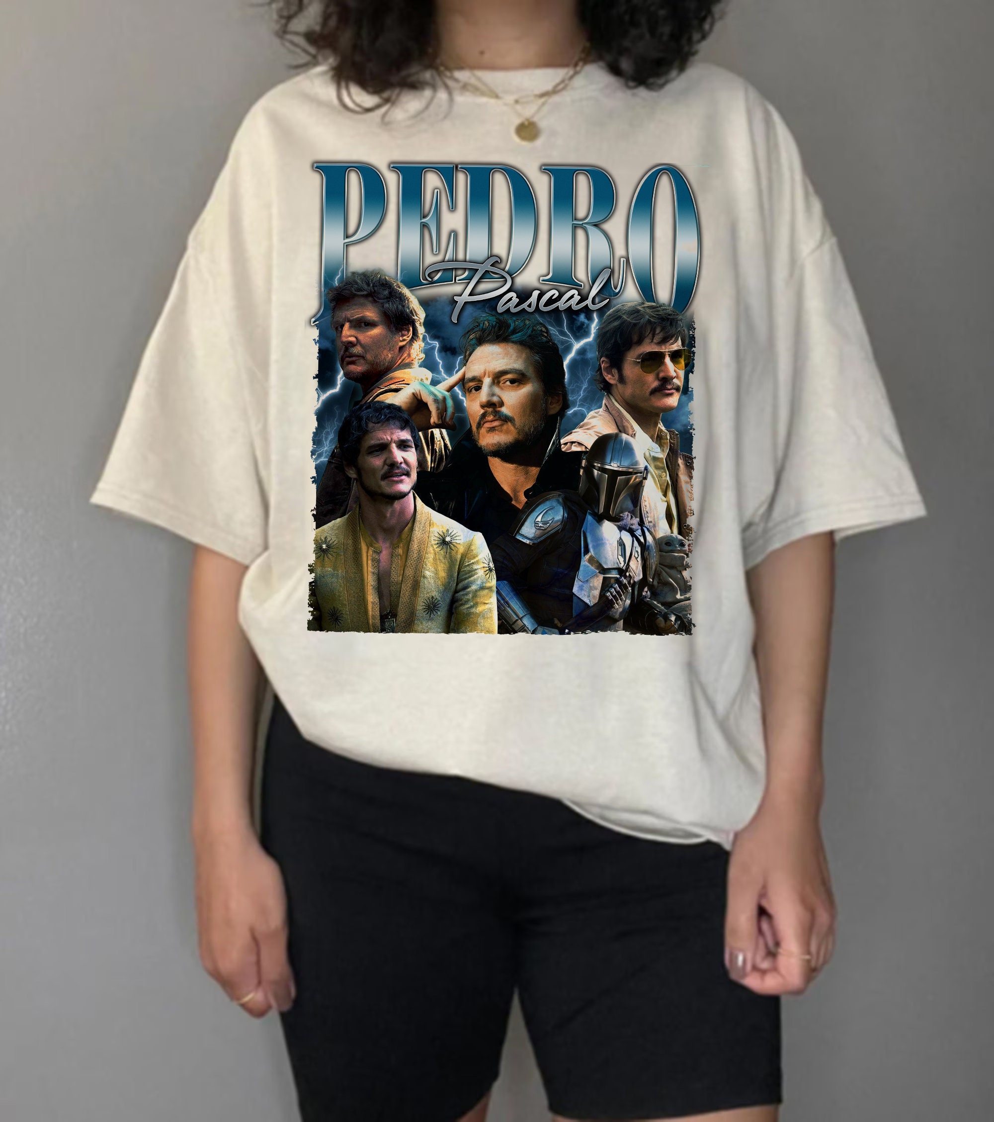 Discover Camiseta Pedro Pascal Actor Famoso para Hombre Mujer