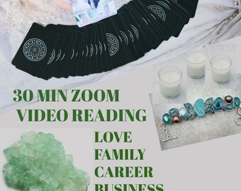Zoom Tarot Reading with either Phoenix or Liam
