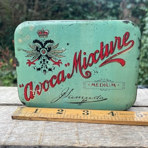 Samuda Avoca Cigarette Tobacco Tin c1900s