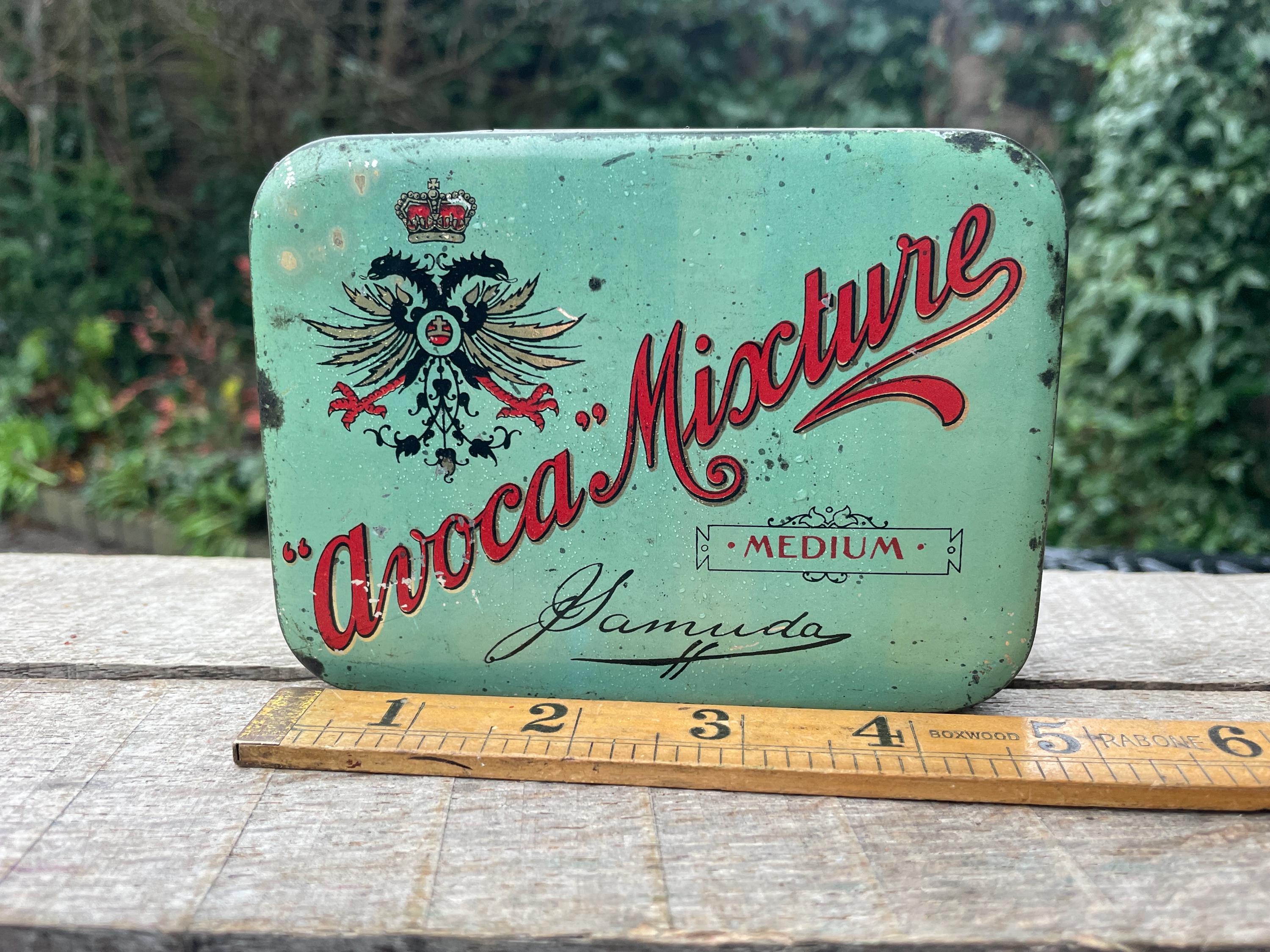 rare australian tobacco tins Vintage Ogden's Exmoor Hunt Broad Cut Tin: Distressed Storage Tin Rare Virginian Tobacco Flake Cut
