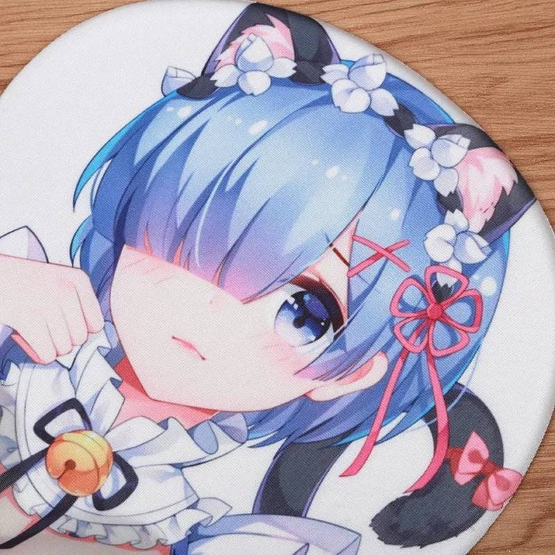Anime 3D mouse pad Rem ReZero in a different world from Etsy