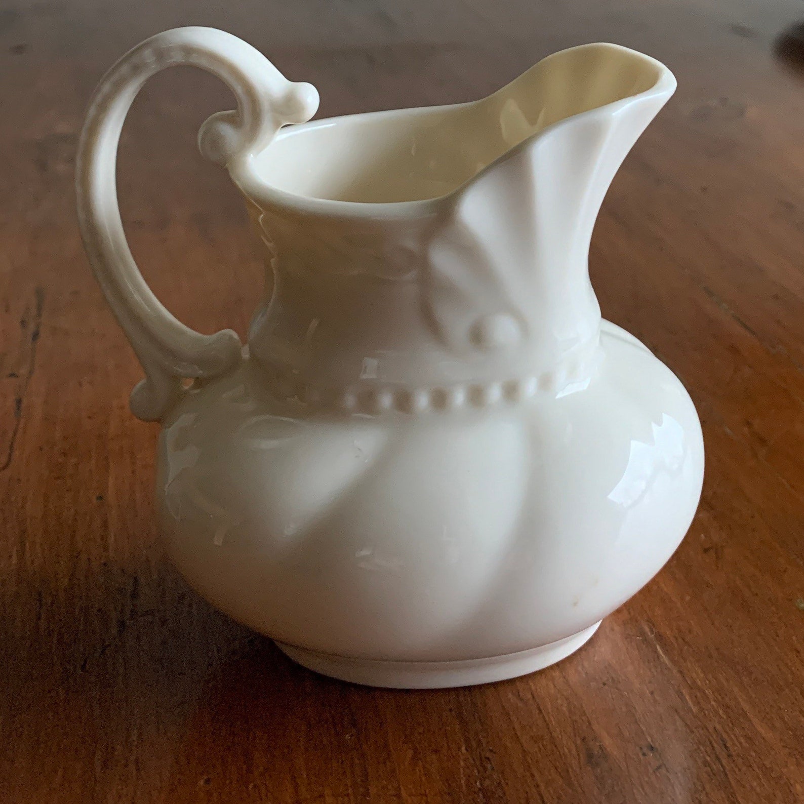 Vintage Lenox Colonial Creamer Jug Pitcher Vase Farmhouse Etsy