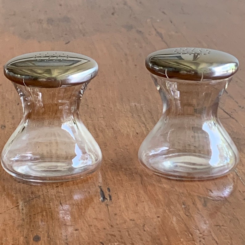 Bauhaus Salt and Pepper Shakers Hourglass Twin Wilhelm Etsy