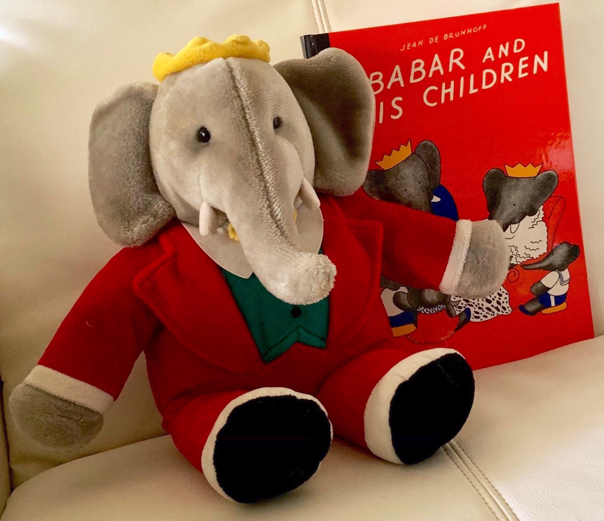 babar the elephant plush