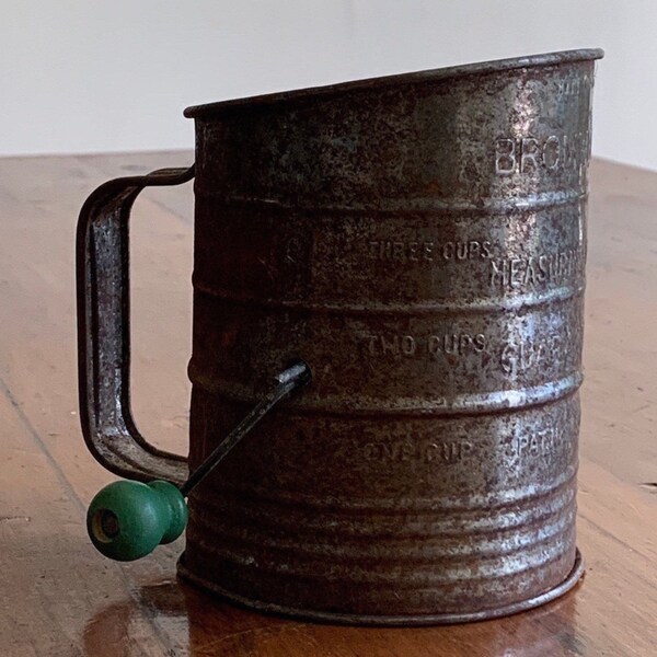 Metal Flour Sifter Etsy