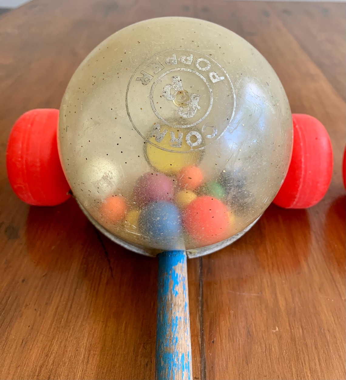 Vintage Original 1960s Fisher Price Corn Popper Push Toy Etsy