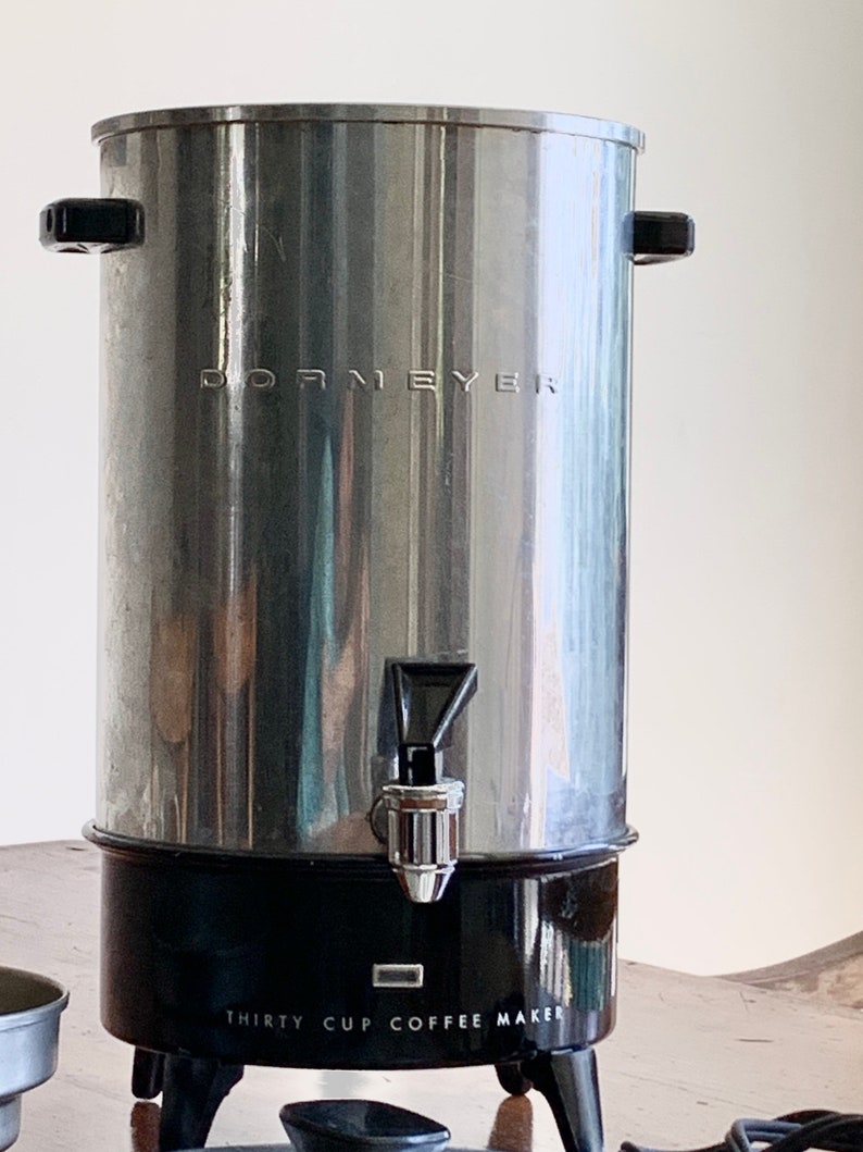 DORMEYER Electric Coffee Coffee Maker Urn 30 Cup Etsy