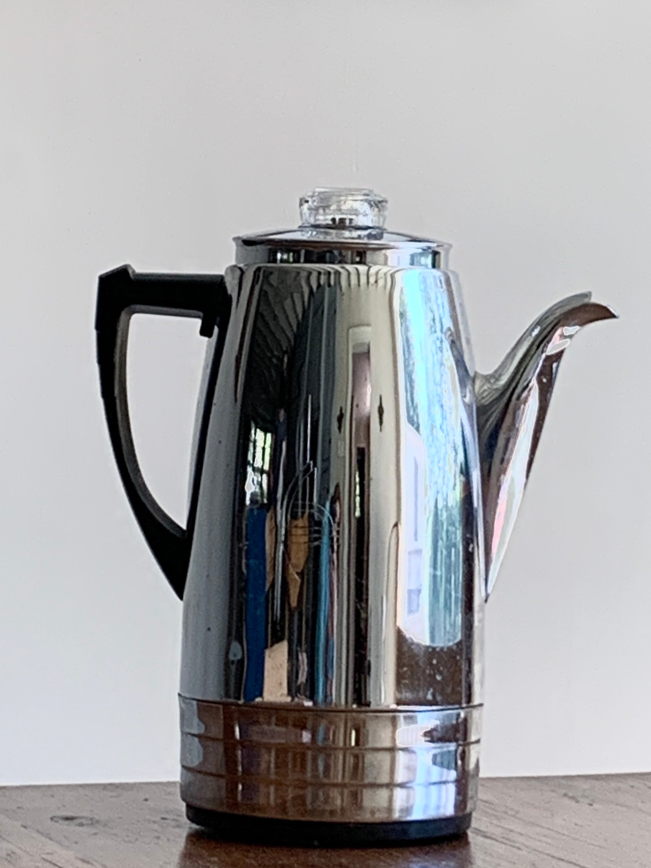 Vintage Sunbeam Deluxe Electric Percolator Coffeemaker AP10 Etsy