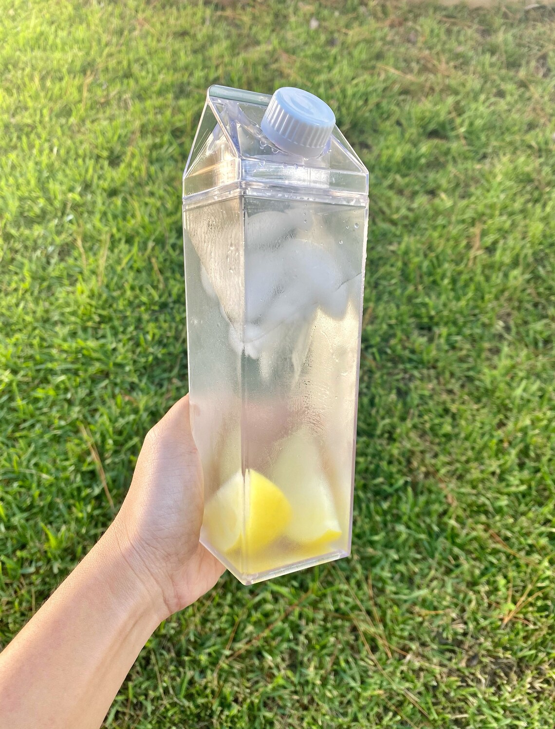 Milk Carton Reusable Water Bottle 500ml - Etsy