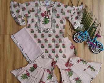 Indian handmade baby girl dresses 1-12 yrs