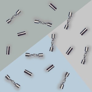 Schmuck Fasteners | 9 mm Karabinerverschluss | 8 mm Magnetverschlüsse | Chunky Halskette | Bastelpackung | Bastelpackung
