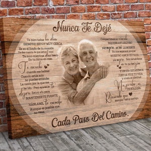 SPANISH Rest in peace, I Never Left You, Nunca Te Dejé memorial canvas, heaven canvas Art