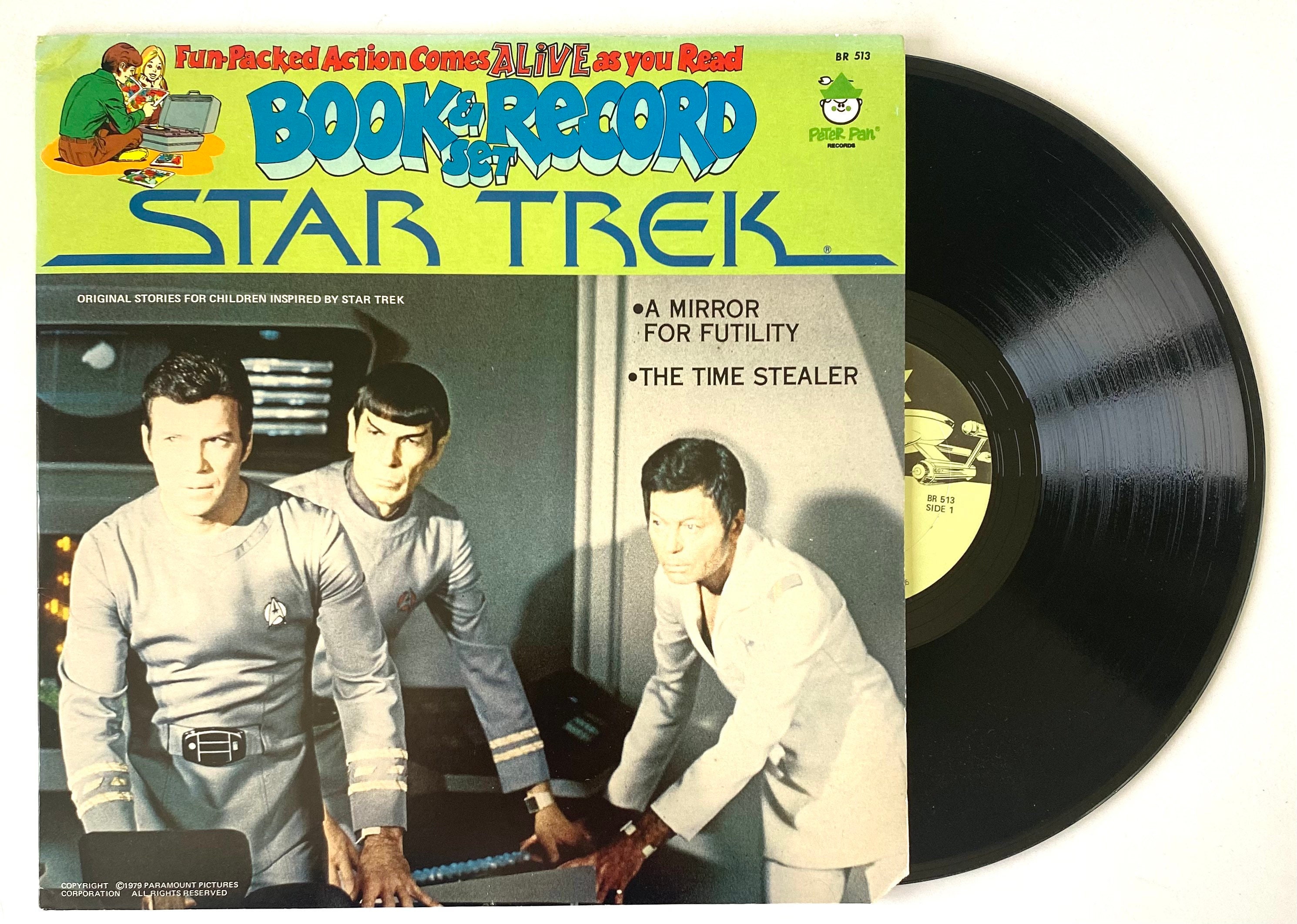 1979 STAR TREK Book and Record Set - New/sealed - Power