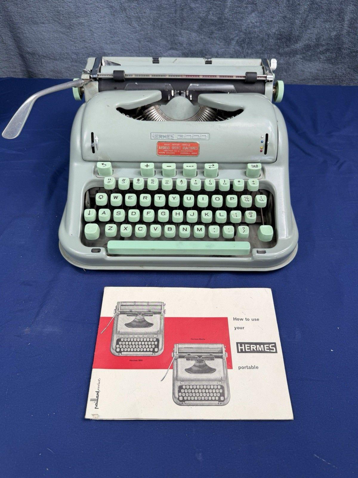 Hermes 3000 Typewriter - Etsy