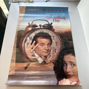 GROUNDHOG DAY Movie Poster Orig. DS 27x40 Bill Murray Andie Macdowell