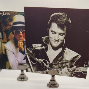 5 ALBUM TABLE PLACEMENTS -Band Table placements-Music Wedding-country-rock & roll- Rockabilly wedding- anniversary party- birthday party