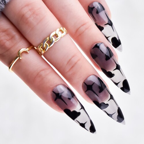 Press on Nails Sleep Walking Full Nail Kit High Quality - Etsy Press on Nails Sleep Walking Full Nail Kit High Quality - Etsy