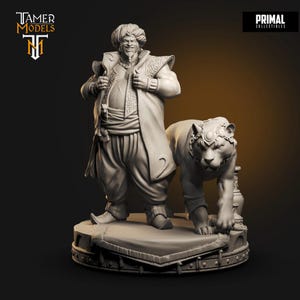 Crime Lord - Hassan Jafar Collectibles DnD 3D printed tabletop model