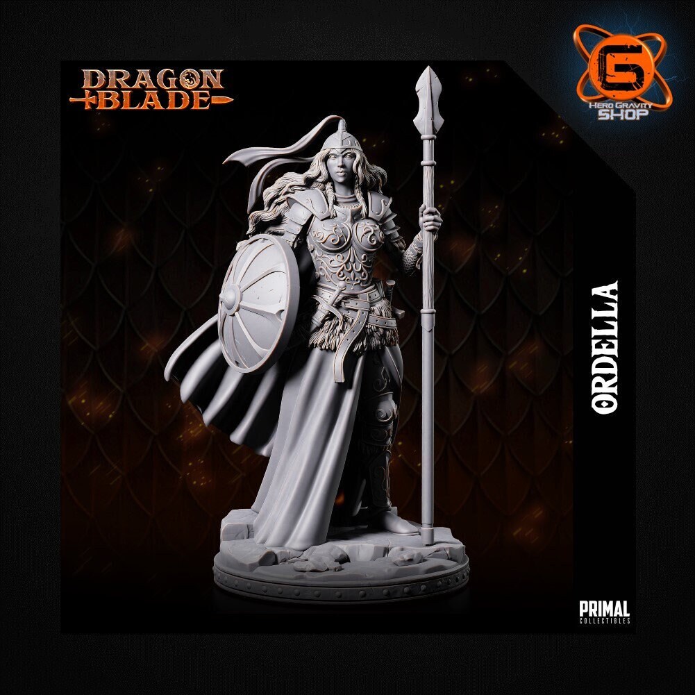Ordella de Primal Collectibles DnD Modelo de mesa impreso en 3D