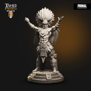 Sorcerer King - Pachacuti Collectibles DnD 3D printed tabletop model