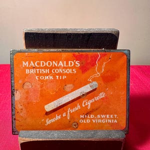 cork tipped cigarettes Tip Nottingham City Photos Print -