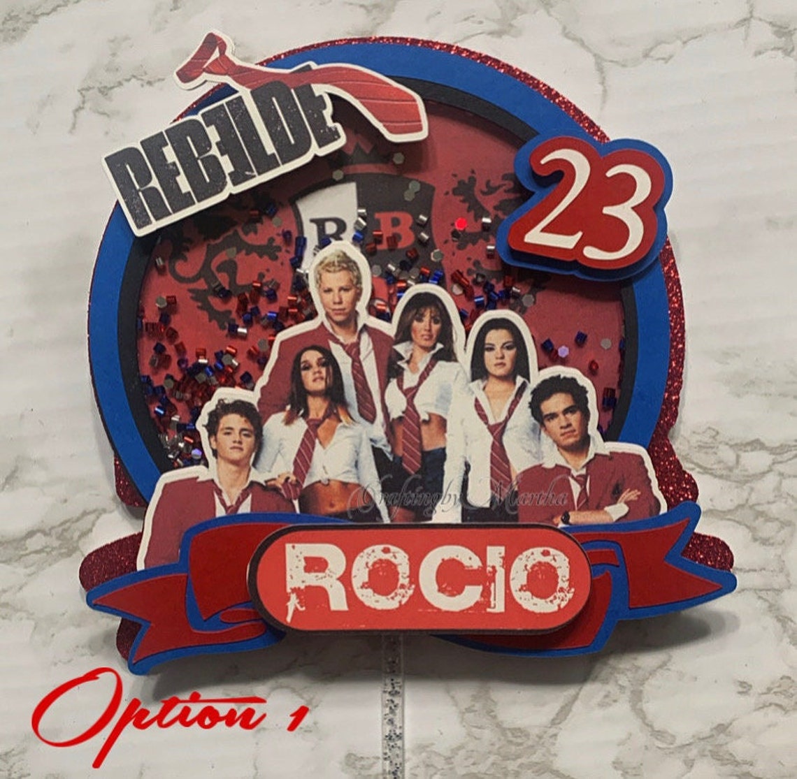 Rebelde Toppers RBD Rebelde Cake Topper, RBD Rebelde Decorations, Elitewayschool ...