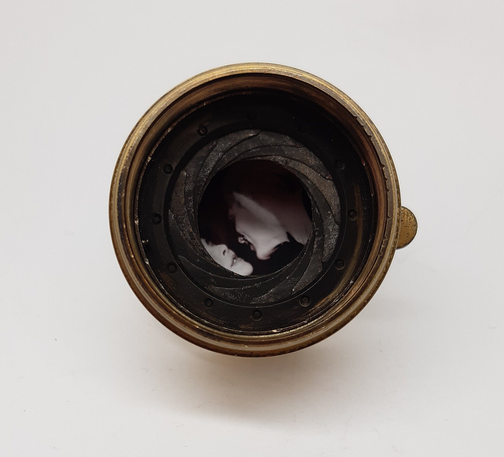Vintage Brass Camera Lens Ring Etsy