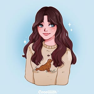 PORTRAIT CARTOON COMMISSION /Custom digital illustration, Original Gift, couple, cute portrait image 5