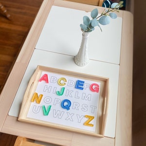 Learning Templates | Resin Alphabet Set | Uppercase Alphabet Set | Learning Resources | Sensory Tools