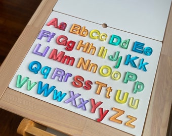 Resin Alphabet Set | Uppercase Alphabet Set | Rainbow Set | Learning Resources | Sensory Tools | Lowercase Alphabet Set