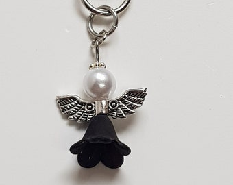Angel keychain/Angel bag charm/Angel talisman/Pendant for bag and keys/Lucky charm, handmade angel