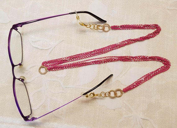 Eyeglass Chain in a Modern Style/eyeglass Chain for All  display picture 2