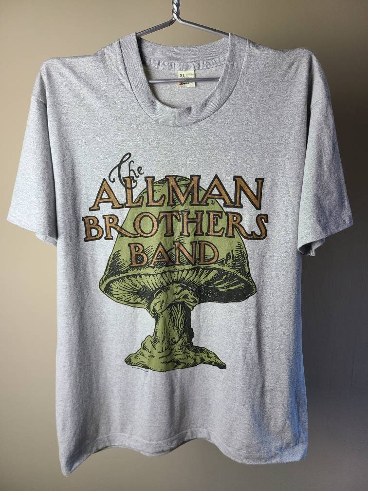Rare True Vintage VTG 90s the Allman Brothers Band Tee T Shirt ...
