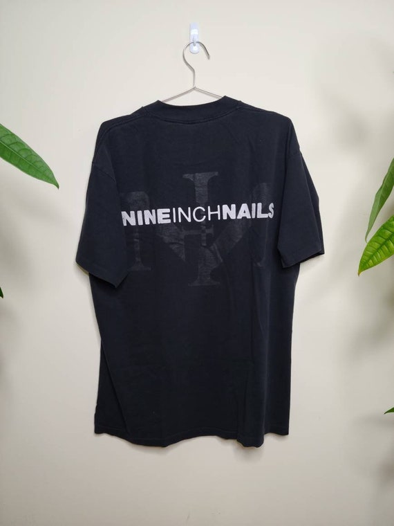 Rare True 90s Vintage VTG NIN Nine Inch Nails Grai