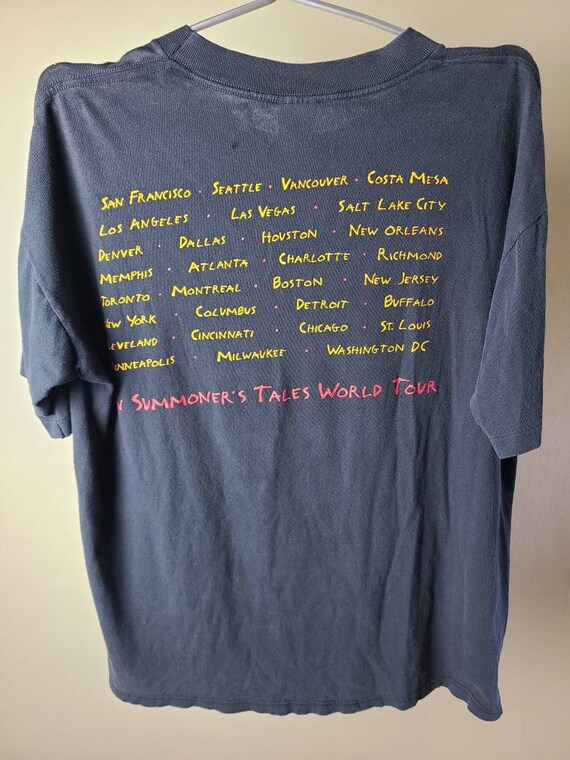Vintage 90s Sting Ten Summoner's Tales World Tour T-shirt XL