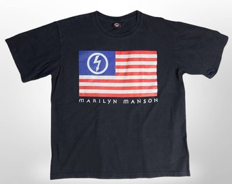 Marilyn Manson T-shirt, Vintage Rare Beware of God Shirt, Punk