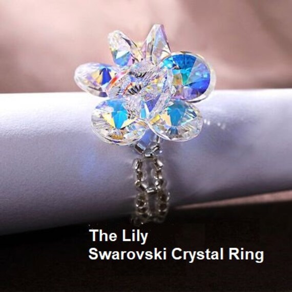 Swarovski crystals hotsell rings sale