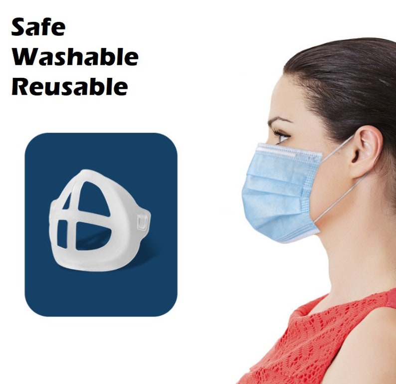 3D Mask Holder, Mouth Protection, Mask Support, Mask Insert Breathing
