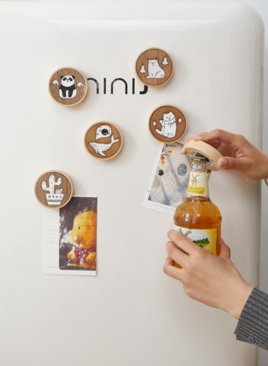 Magnetic Beer Bottle Opener the Upcycled 