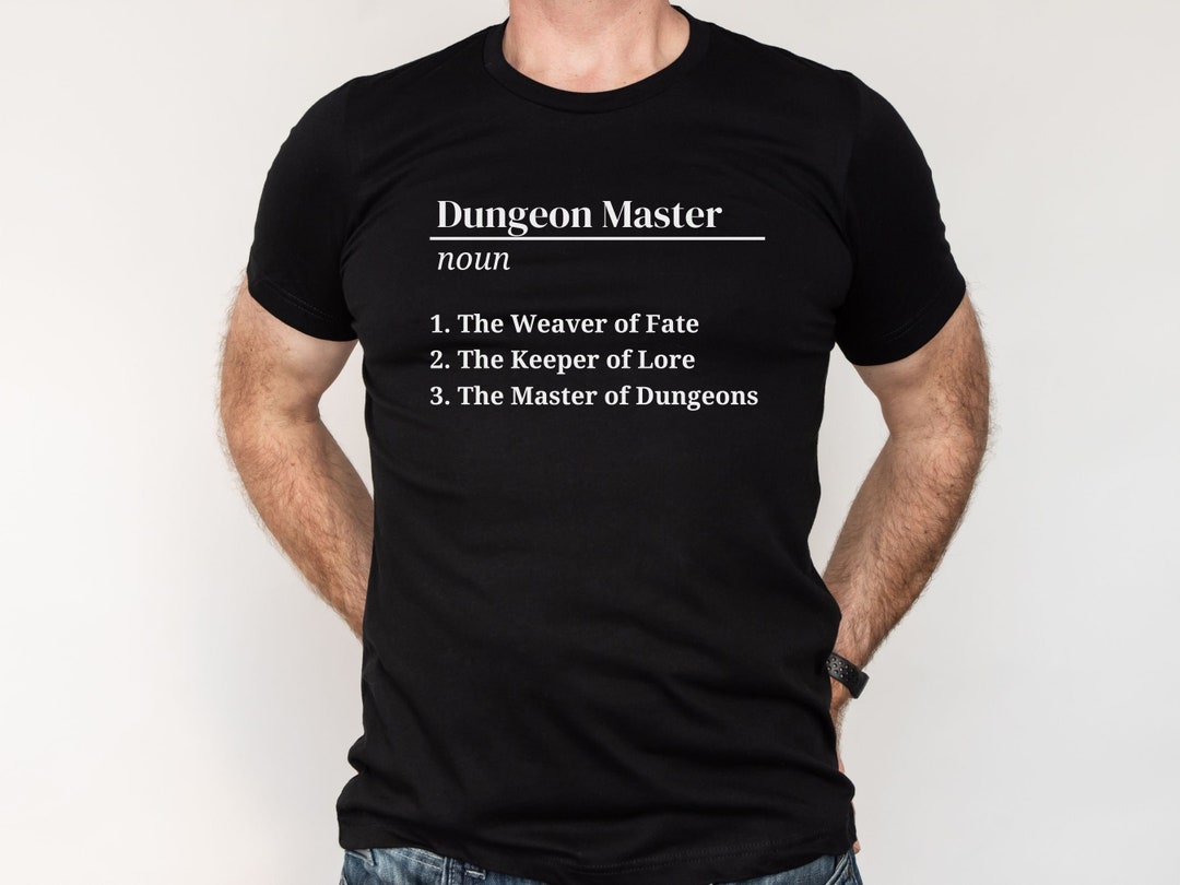 Dungeons & Dragons Because I'm The Dungeon Master Camiseta