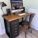 Rustic office desk