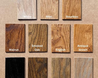 Oak - Wood stain sample pack