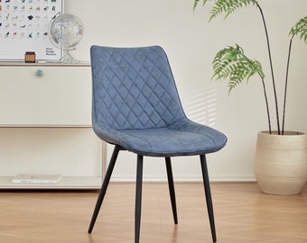 Brennan Dining Chairs - Blue - Masterplank