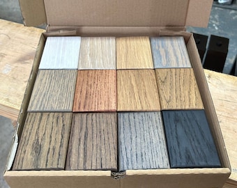 Oak - Wood stain sample pack