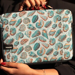 Borsa per tablet, Borsa per iPad, Borsa a mano, Borsa per cover per tablet, Borsa da viaggio per tablet, Borsa per libri, Borsa per organizzatore, Borsa regalo Conchiglia