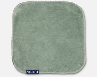 Ponchy - Verde Velho bamboo face cloth - Set of 5