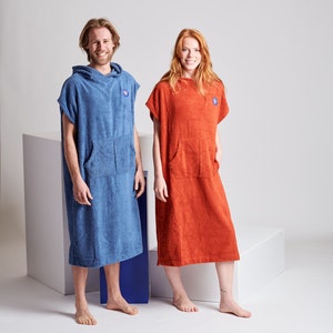 Surf Poncho - Ponchy - 5 Farben 4 Größen - Wickelponcho für Damen und Herren