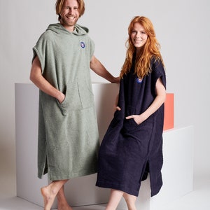 Surf Poncho - Ponchy - 5 Farben 4 Größen - Wickelponcho für Damen und Herren