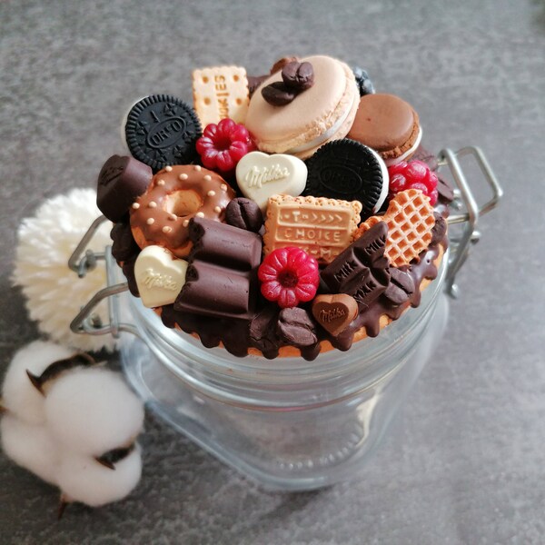 Polymer Clay Jar Etsy