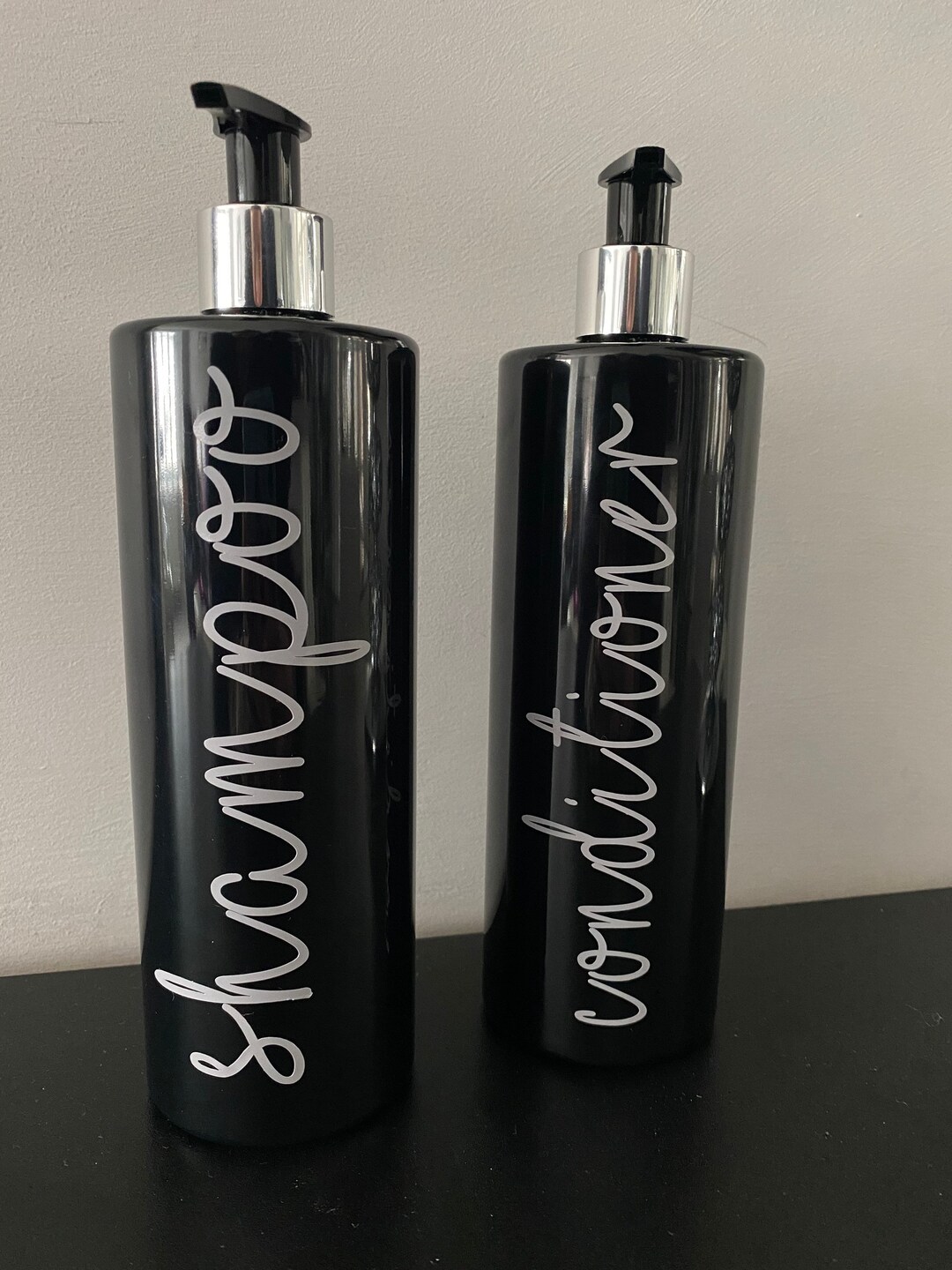 Shampoo and Conditioner Pump Bottles 500ml Etsy